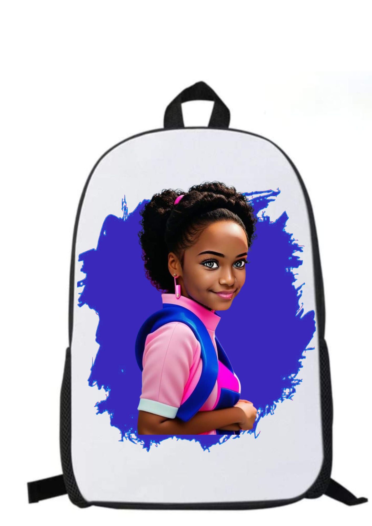 What a wonderful way to begin the school year. Get a custom back pack with 2 coordinating notebooks, writing supplies and crayons if chosen.