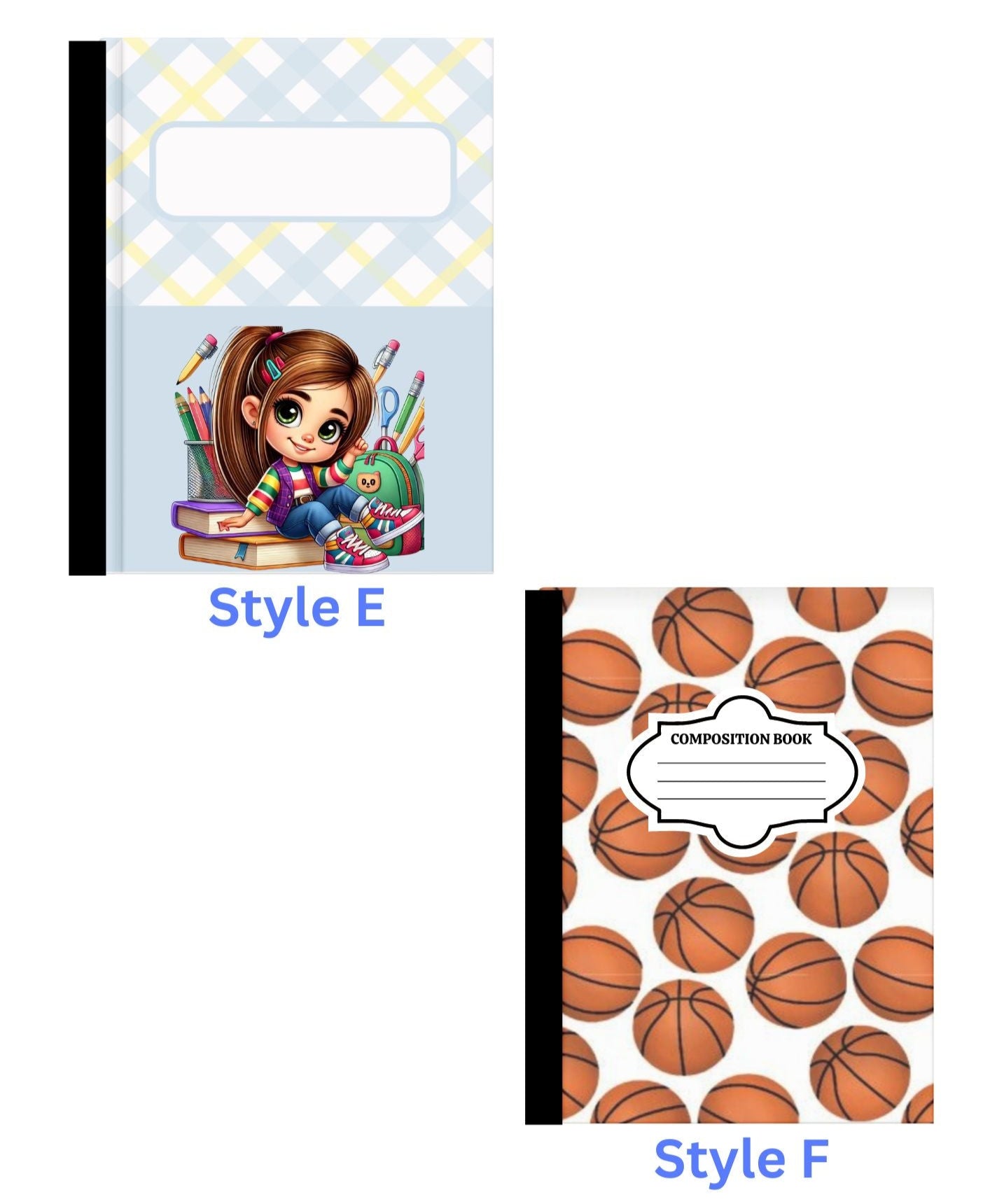 There is nothing more cool than going back to school with customized notebooks.