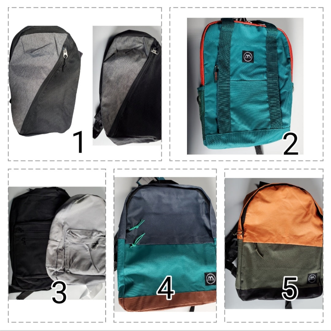 Older studdents may prefer one of these back packs. Images can be the school mascot or sports team. We can even incorporate their own art work if they are artistic.