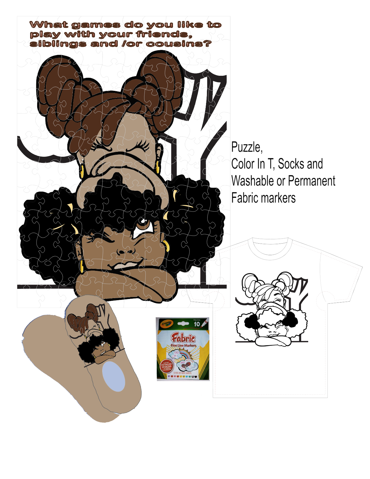 Kid's Corner - Custom Puzzles & More