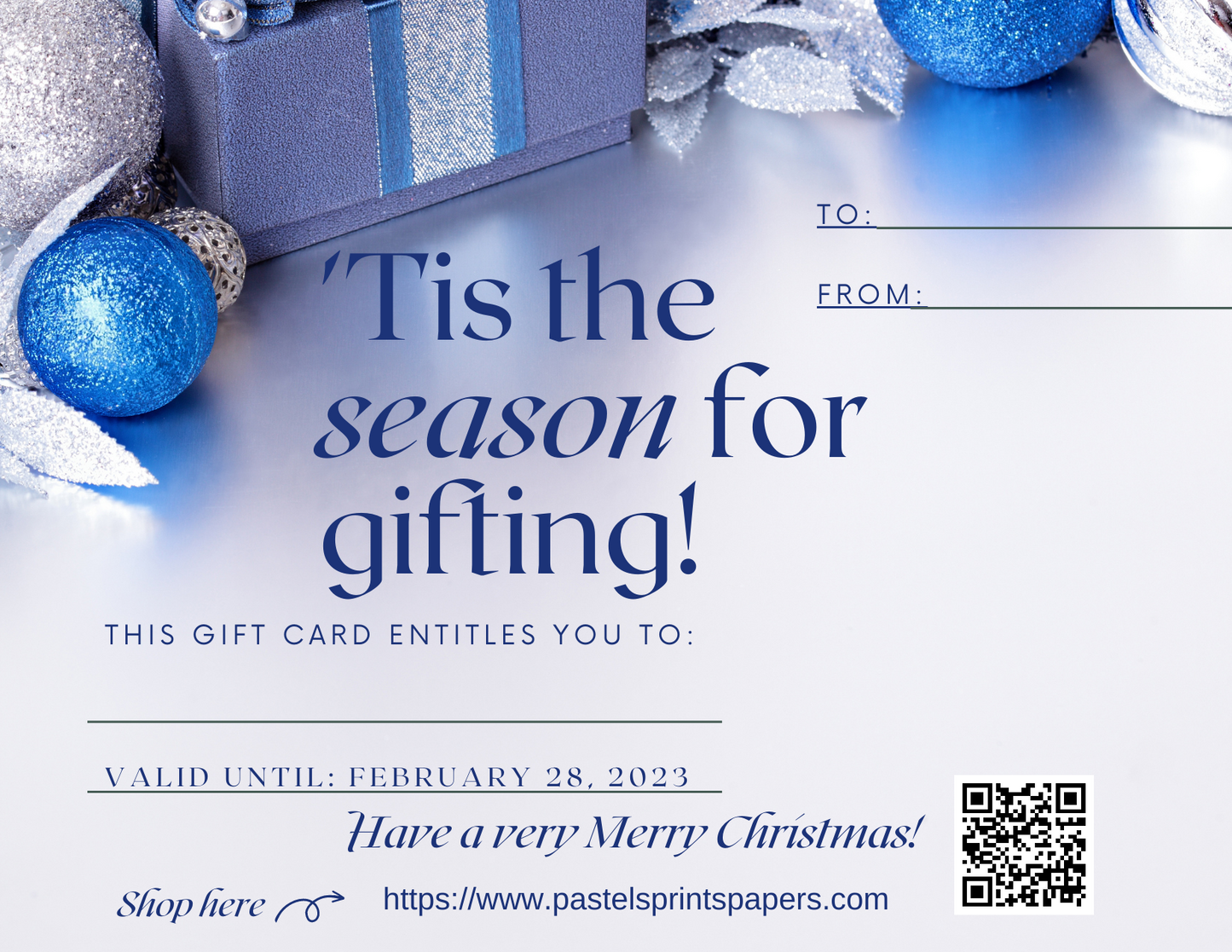 Gift Certificate