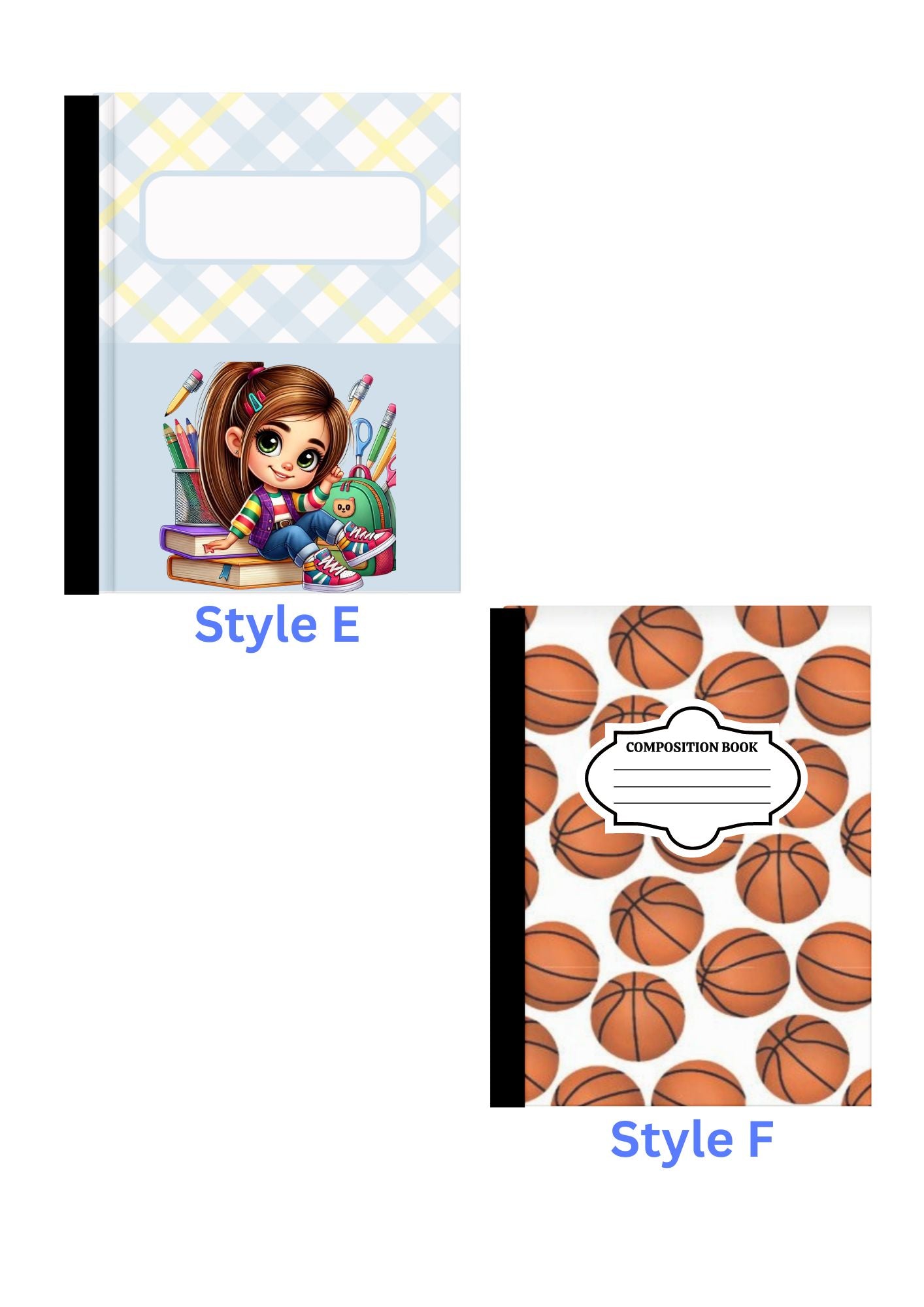 There is nothing more cool than going back to school with customized notebooks.