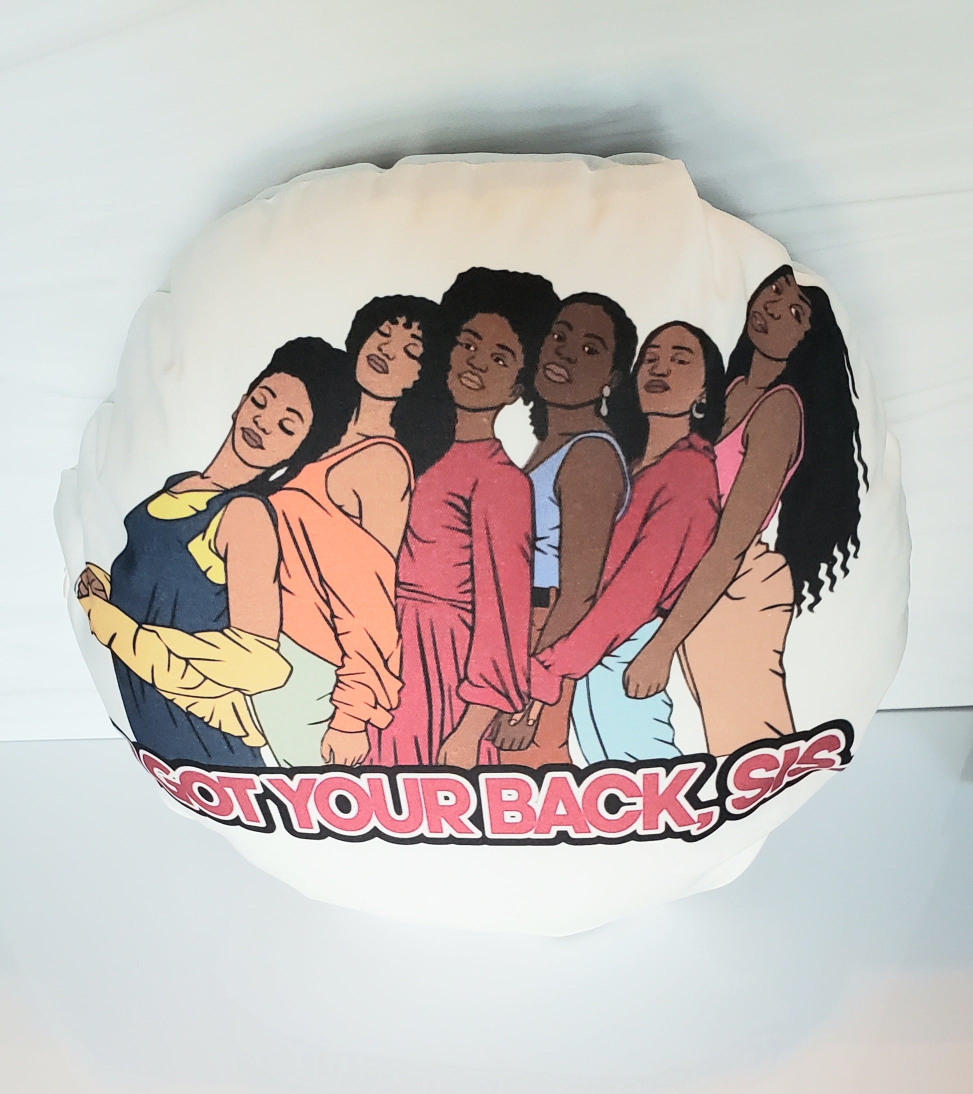 Supporting Sisters Pillow